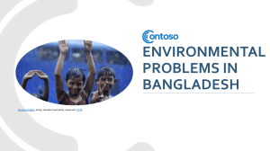 Environmental problems in Bangladesh