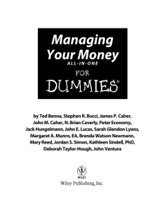 Managing Your Money All-in-One For Dummies (Consumer Dummies) (Z-Library)