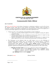 Commonwealth Public Official-template