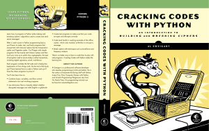 Cracking Codes with Python  An Introduction to Building and Breaking Ciphers ( PDFDrive )