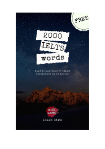 2000 ielts words band 8 and band 7 ielts vocabulary in 25 to