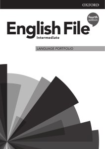 EF4e Int CEFR Language Portfolio