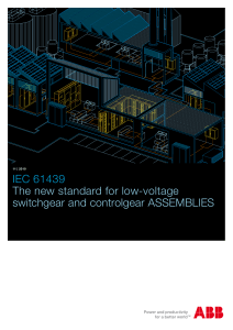The new IEC 61439