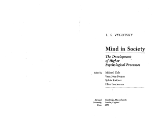 vygotsky1978 MIND in SOCIETY