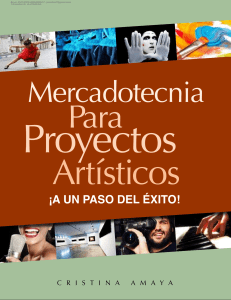 Mercadotecnia Para Proyectos Artisticos