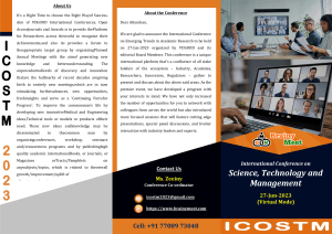 ICOSTM 2023 Brochure2