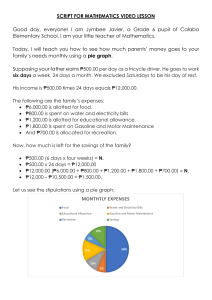 FINAL SCRIPT FOR MATHEMATICS VIDEO LESSON