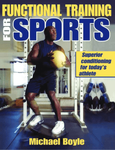 Functional training for sports [PDF]