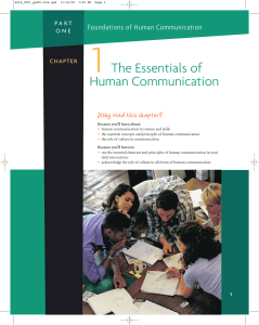 human communication 2
