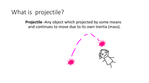 Projectile and Momentum
