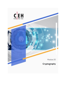CEHv10 Module 20 Cryptography