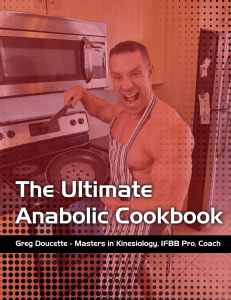 The Ultimate Anabolic Cookbook Greg Doucette