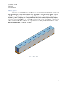 Final Beam Report