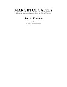 Margin of Safety - Seth A. Klarman