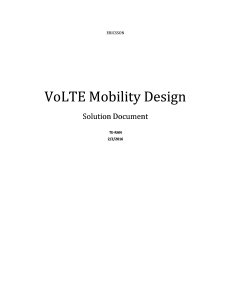 VOLTE mobility design