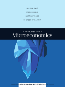 【8th】Principles of Microeconomics-Joshua Gans