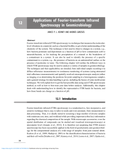 FTIR Spectroscopy in Geomicrobiology