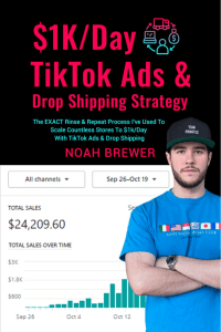 Tik Tok Ads Dropshipping e-book - Noah Brewer
