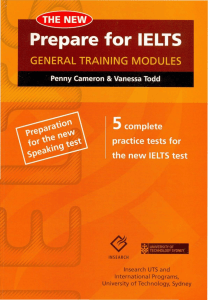 the new prepare for  general training modules