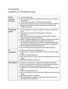 Careers in Programming