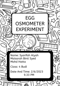 Egg Osmometer Folio