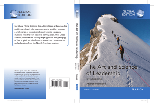 Afsaneh Nahavandi - The Art and Science of Leadership-Pearson (2015)