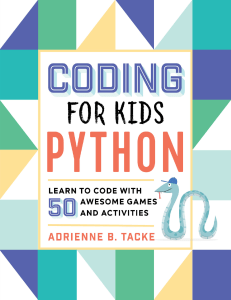 z Coding for Kids Python