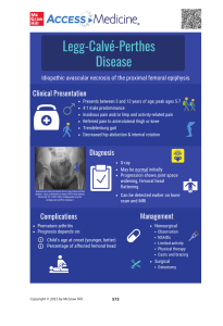Legg-Calve-Perthes Disease Infographic