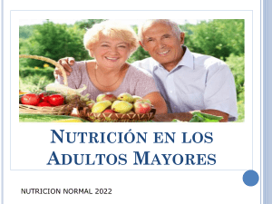 Nutrición en los Adultos Mayores (2)