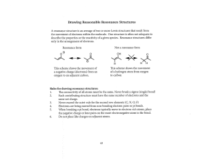 Drawing Resonance Structures (Overview)