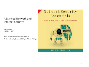 Chapter 3 Network Access Control