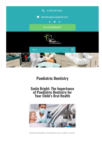 Paediatric Dentistry Lake Forest