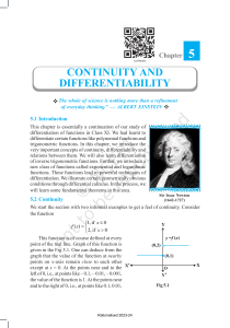 continuity & differentiability