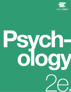 Psychology Study Booklet