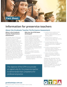 GTPA Factsheet  2 - Preservice teachers[S] 1 (1)