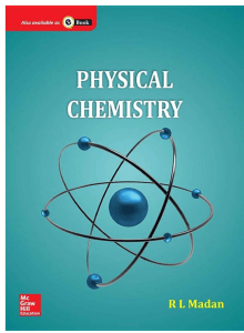 Physical Chemistry By R.L Madan
