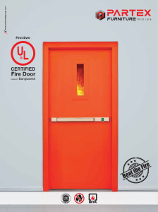 Partex-Furniture Fire-Door-Brochure