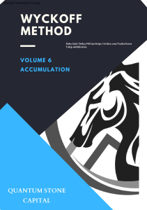 Wyckoff Method Volume 6