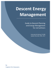 Descent Energy Management Guide for Boeing 737-800