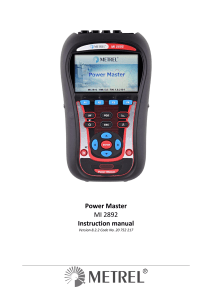 Manual MI 2892 Power Master Ang Ver 8.2.2 20 752 217