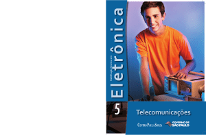 Habilitação Técnica em Eletrônica - Telecomunicações Volume 5
