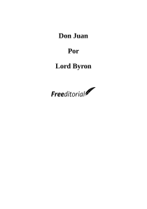 Lord Byron Don Juan