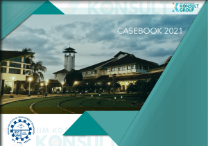 Consulting Casebook 2021: IIM Kozhikode