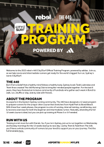 City2Surf-TrainingProgram