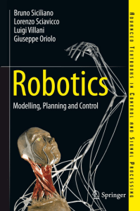 Robotics: Modeling, Planning, and Control Textbook