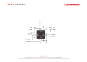 Sch Hexiwear MainBoard v106c