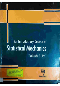 An Introductory Course Of Statistical Mechanics by Palash B. Pal (z-lib.org)