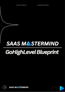 SaaS Mastermind Blueprint