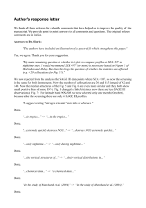 Author's response letter Template