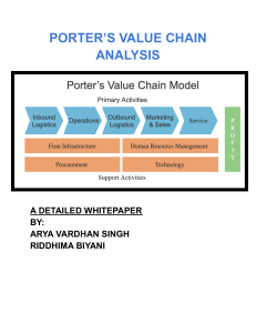 Value Chain Analysis- Whitepaper